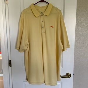 Tommy Bahama yellow Polo shirt